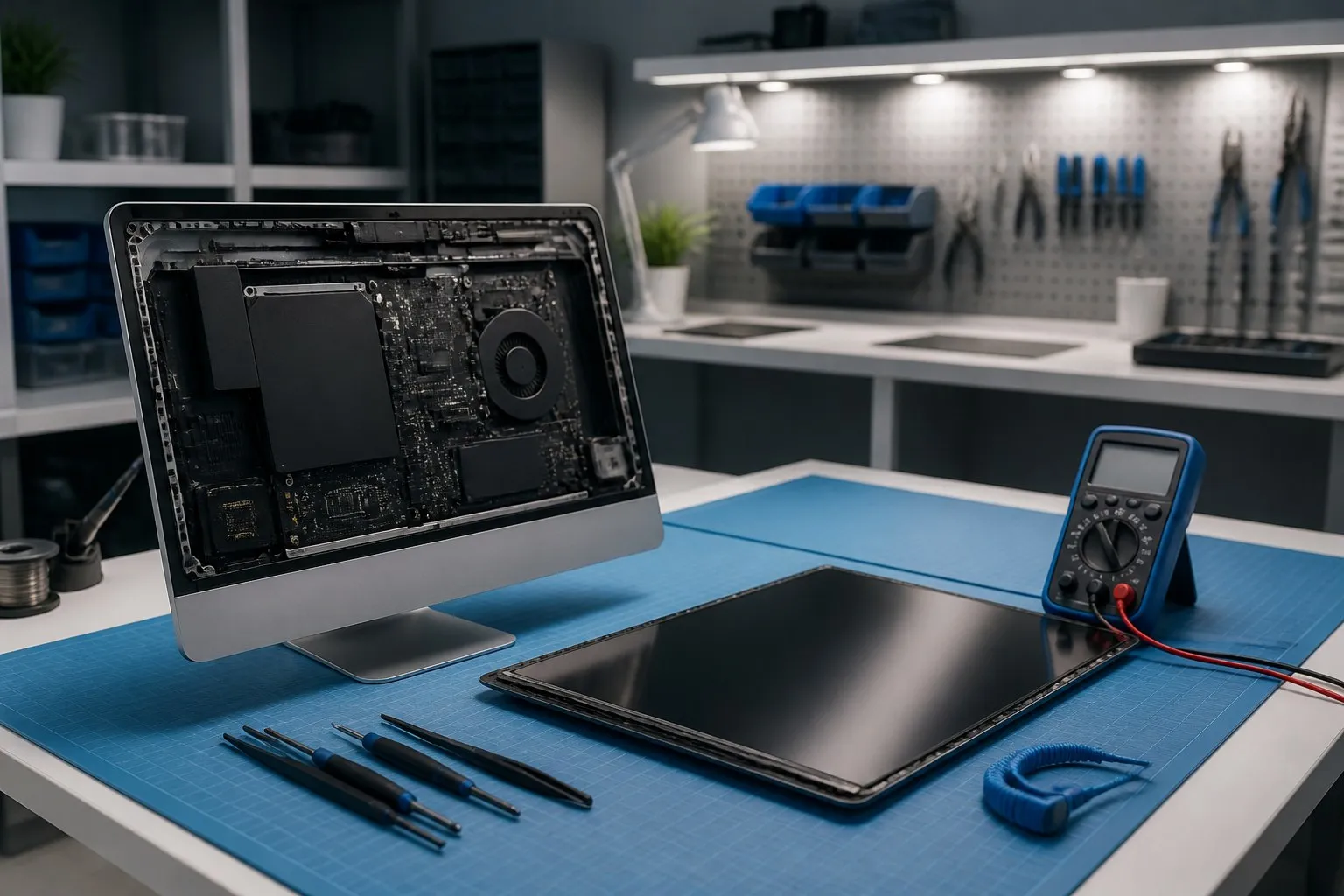 Диагностика дисплея и видеосистемы iMac