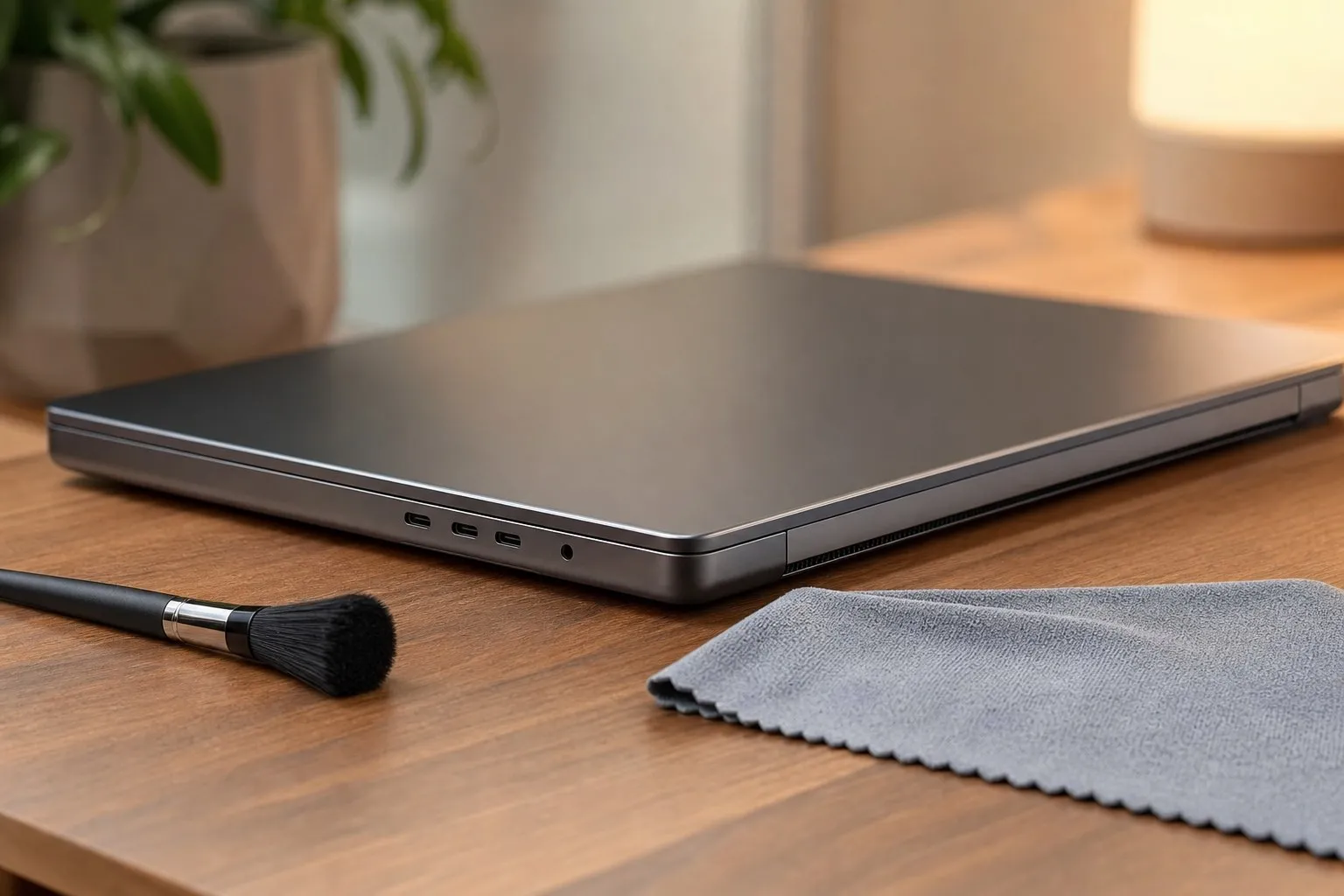 Проверка вентиляционных зон и портов MacBook