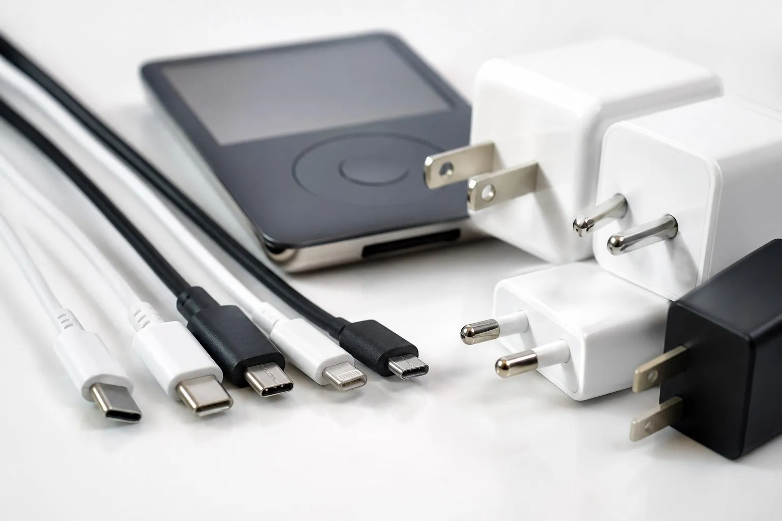 Проверка кабеля и адаптера питания iPod