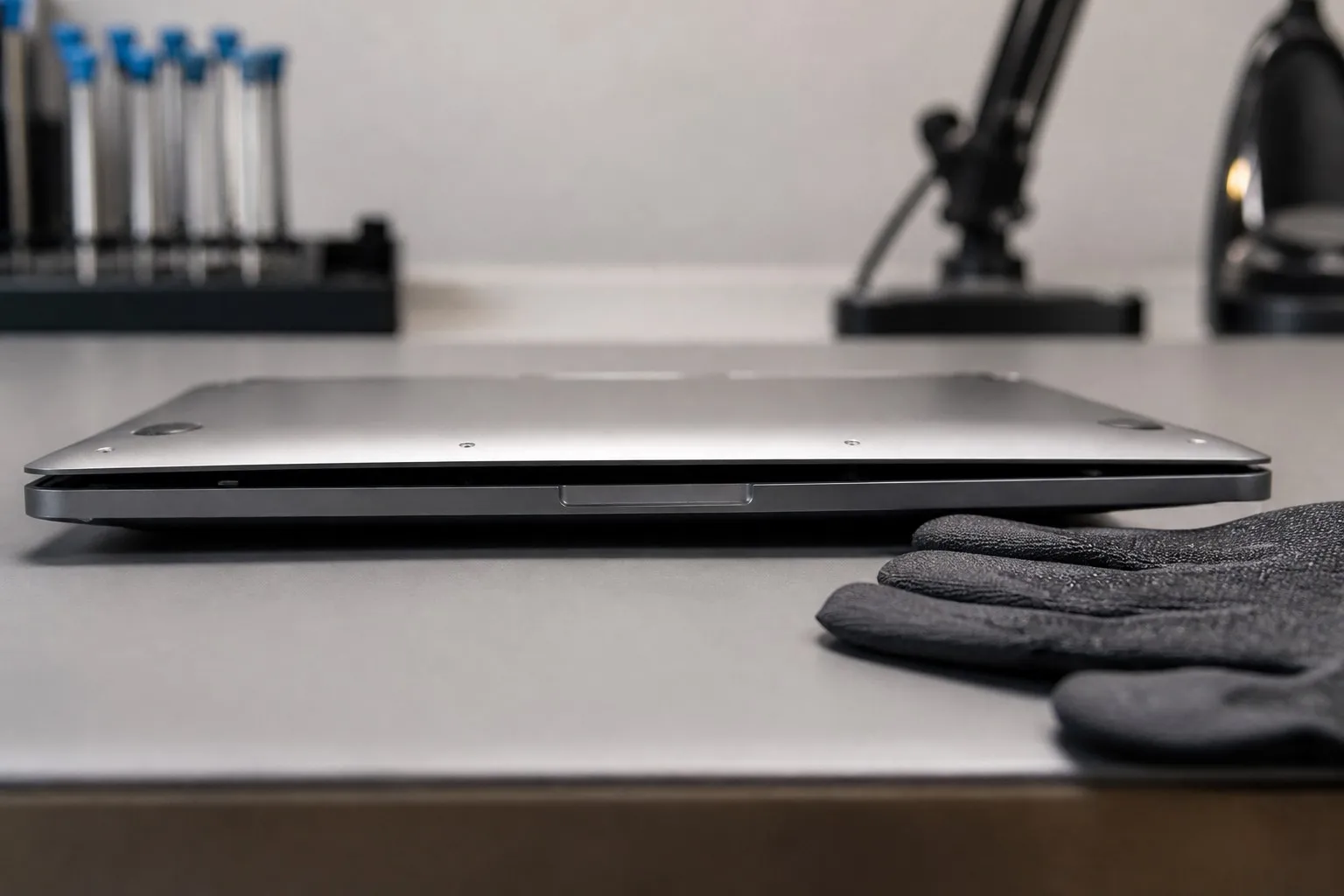 Признаки вздутия аккумулятора MacBook