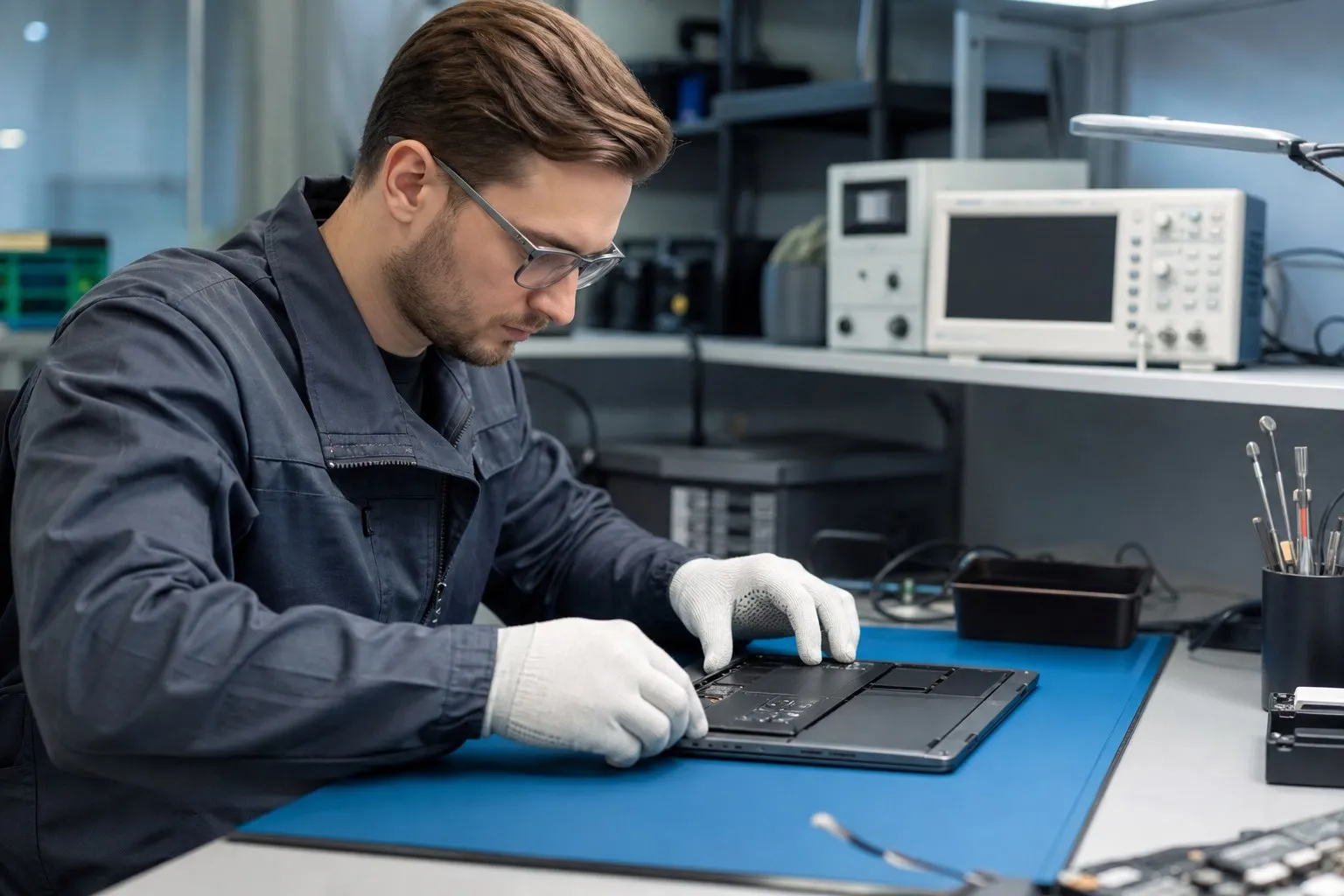 Диагностика MacBook Air M2 в сервисе