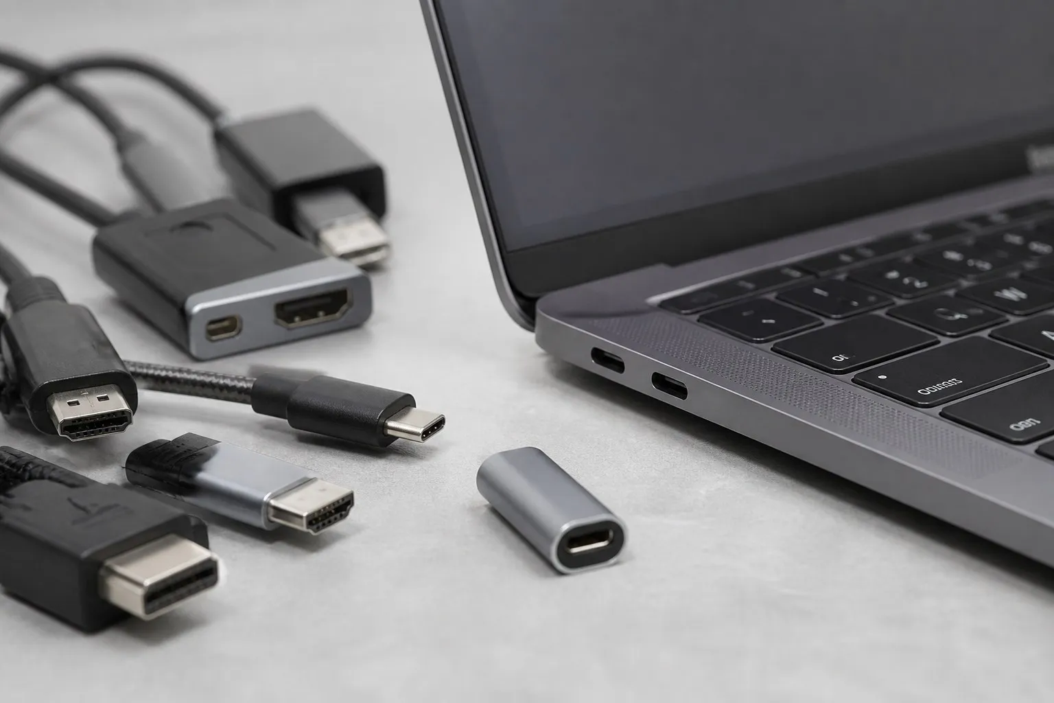 Кабели и адаптеры для подключения монитора к MacBook