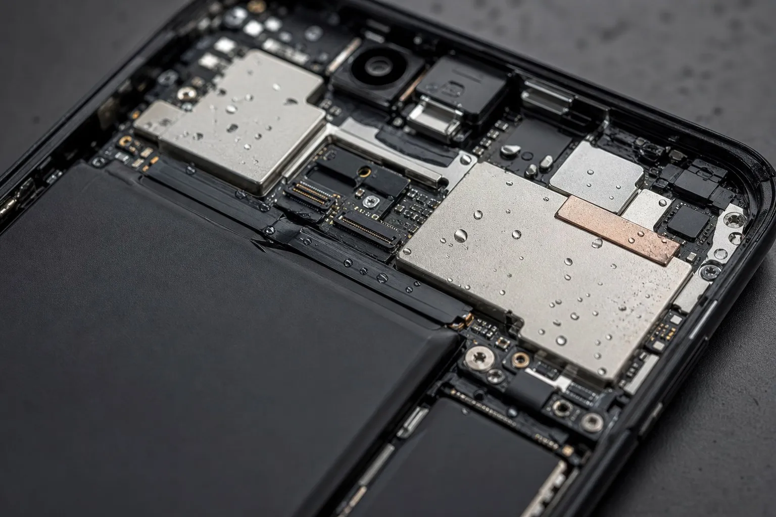 Влага внутри корпуса iPhone