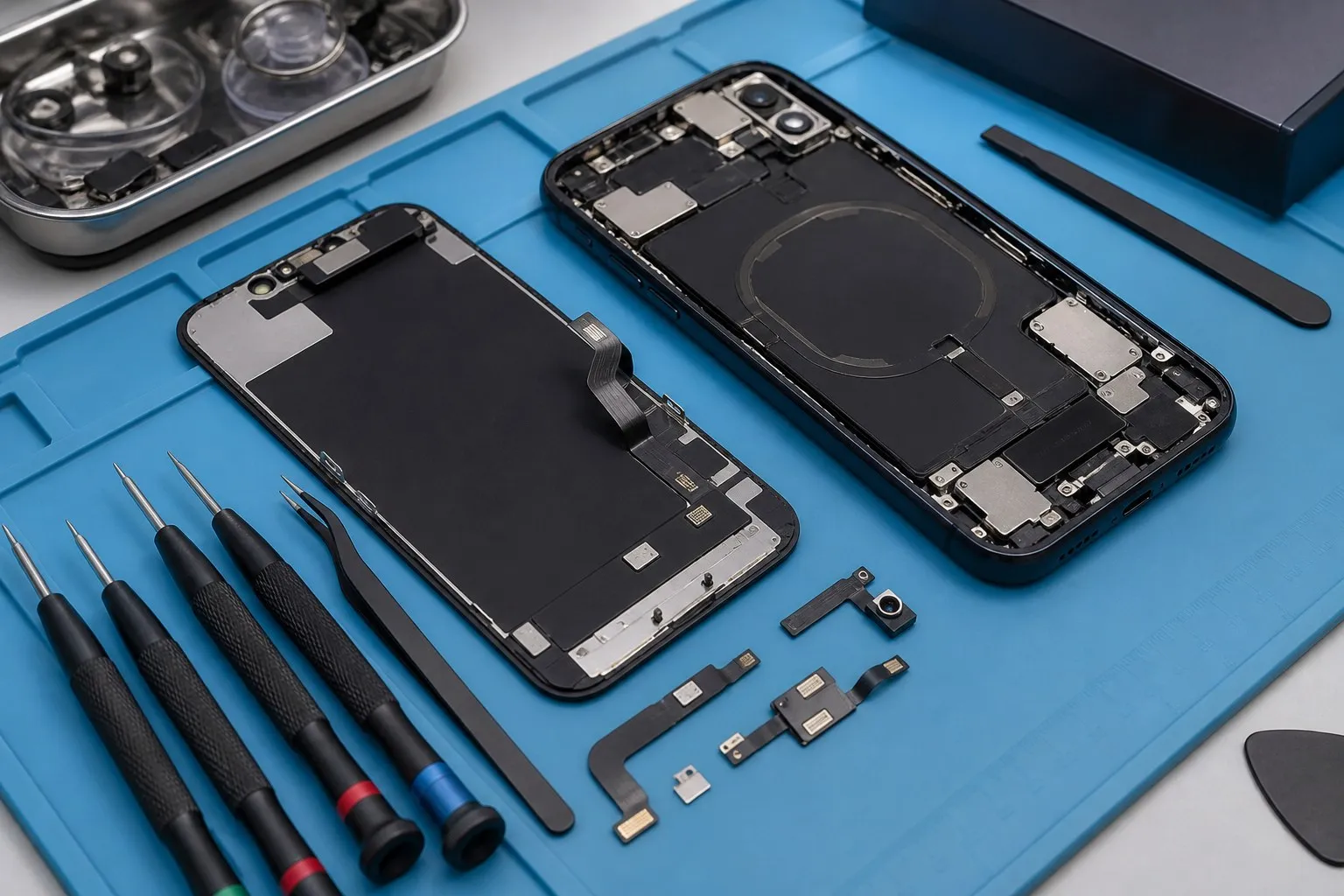 Дисплейный модуль iPhone перед установкой