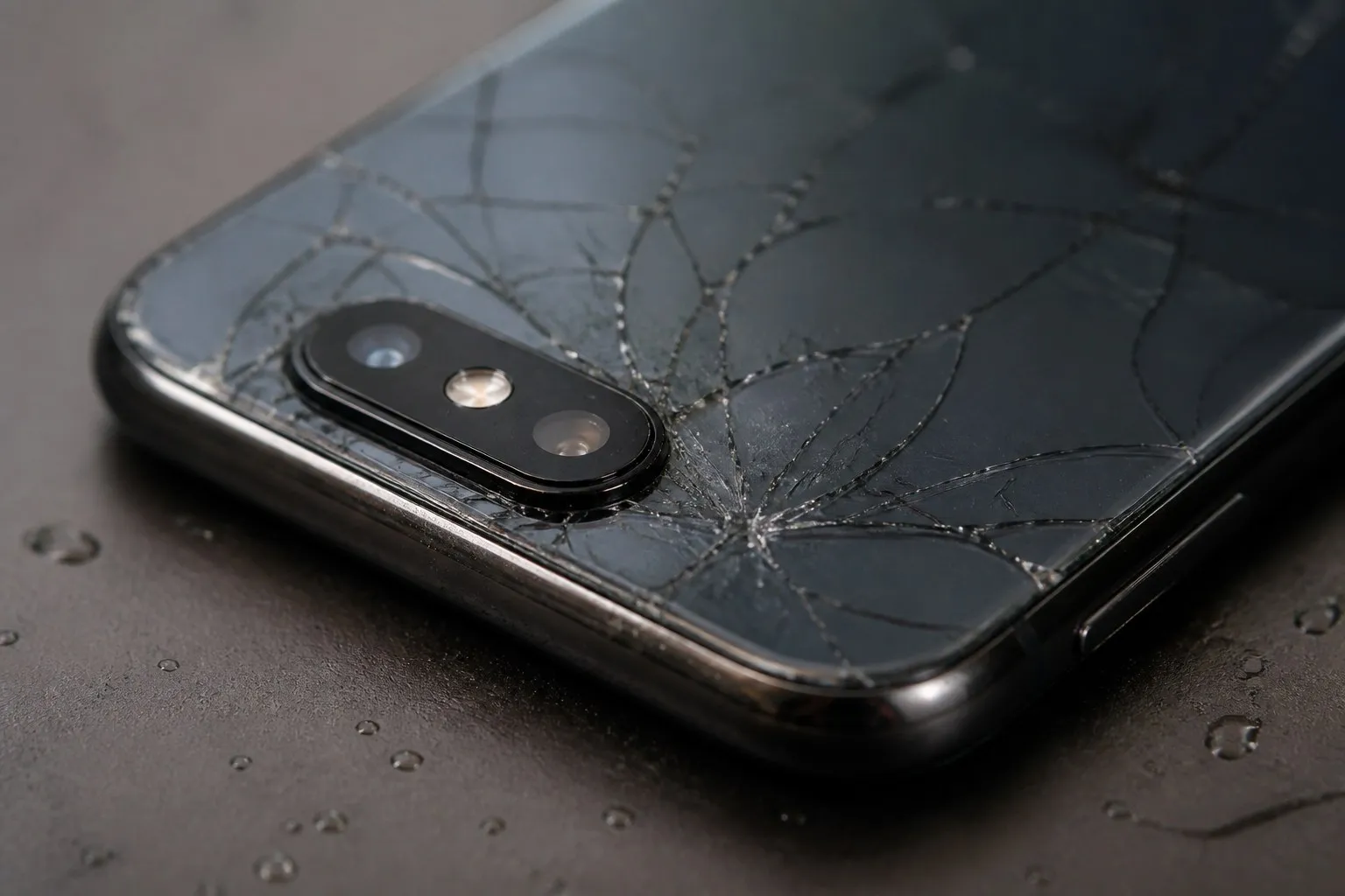 Трещины на заднем стекле iPhone и риск попадания влаги