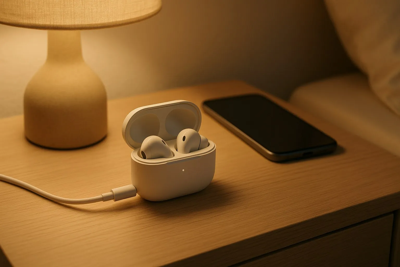 Правильная зарядка AirPods в кейсе
