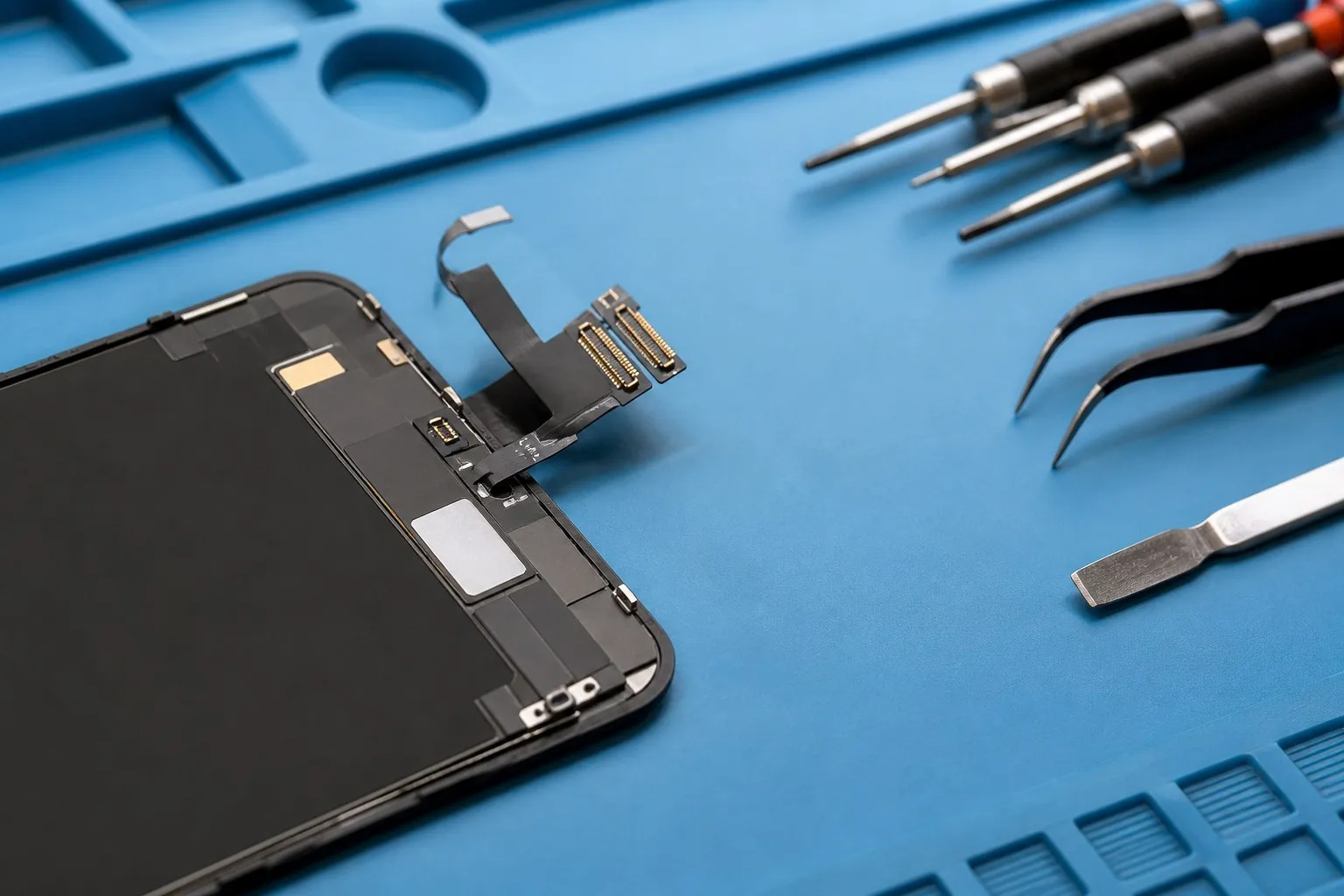 Проверка дисплейного модуля iPhone