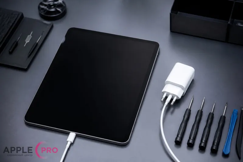 iPad не включается после полной разрядки
