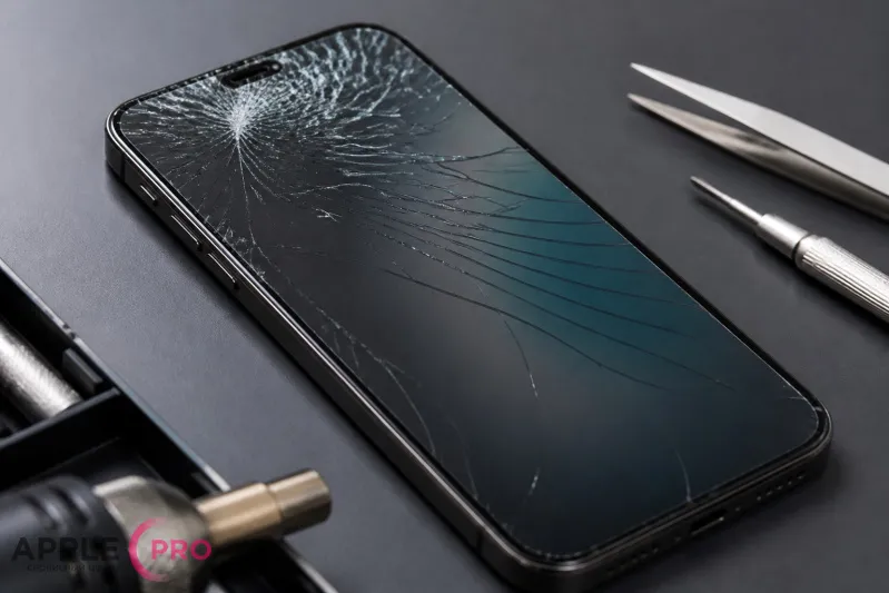 iPhone 17 Pro Max разбился после падения
