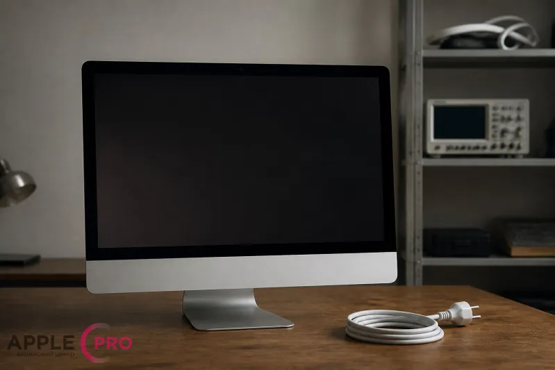 iMac не включается и не реагирует на кнопку питания
