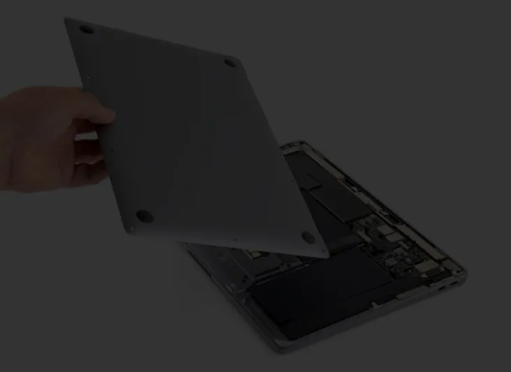 Замена батареи для MacBook Air M1 / A2337