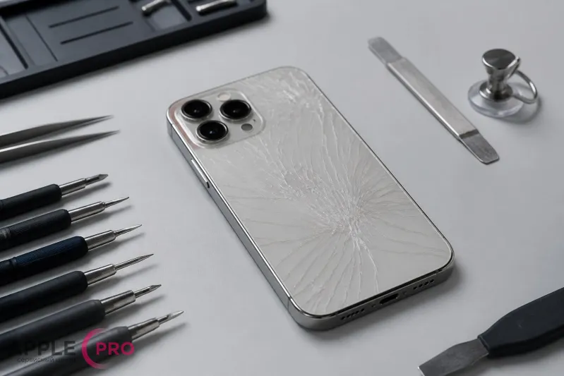 Замена заднего стекла iPhone 17 Pro Max