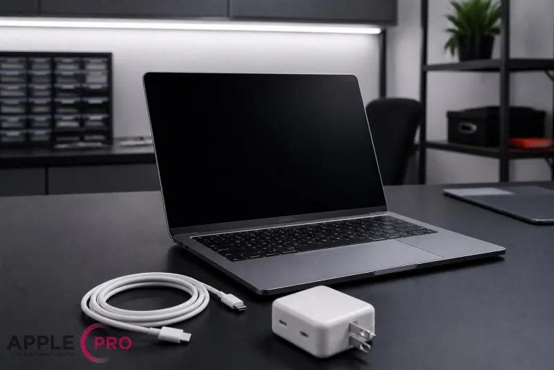 MacBook Air M2 не включается