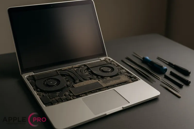 MacBook сильно греется и шумит