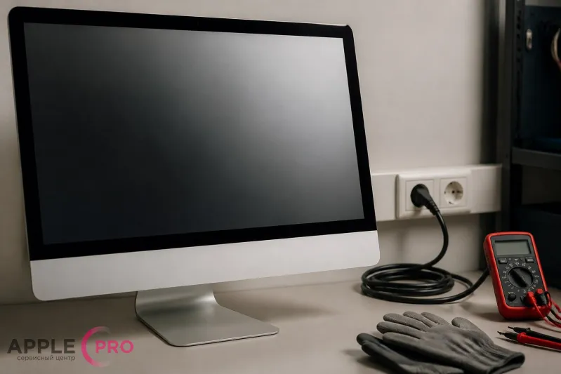 iMac не включается после скачка напряжения