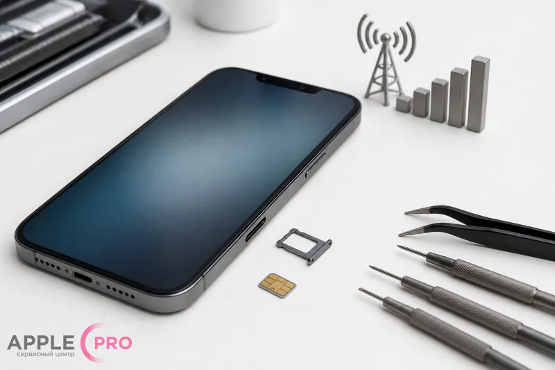 iPhone 13 Pro и 13 Pro Max не ловит сеть