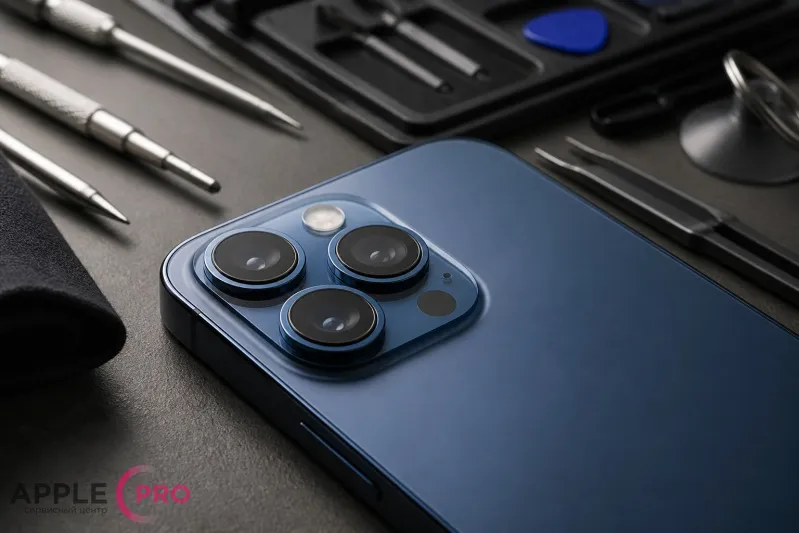Камера iPhone 16 Pro Max дрожит, щелкает или не фокусируется