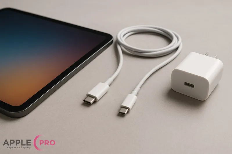 iPad не заряжается или заряжается только «под определенным углом»