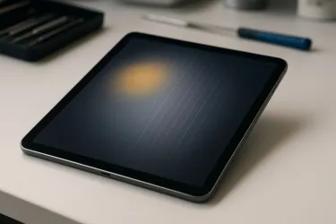Экран iPad с желтым пятном или полосами: можно ли обойтись без замены дисплея Экран iPad с желтым пятном или полосами: можно ли обойтись без замены дисплея