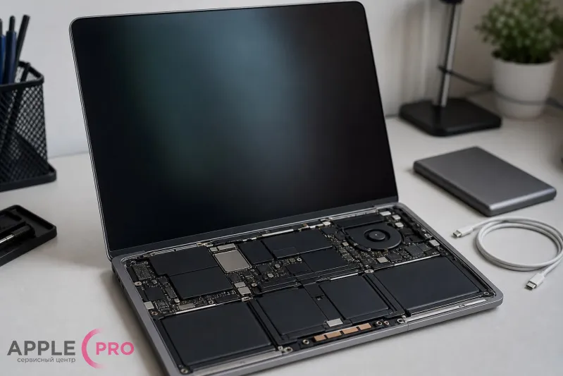 MacBook Air M2: когда менять батарею, а когда выгоднее обслужить...