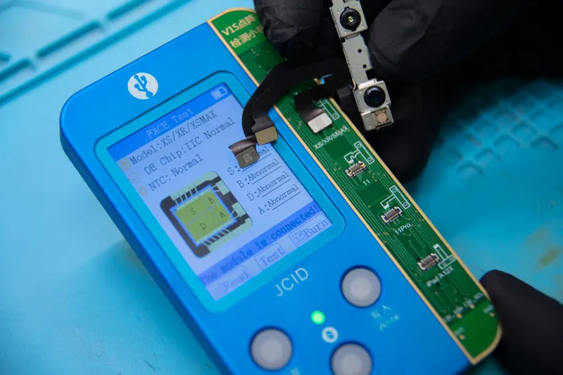 Проверка работы датчика