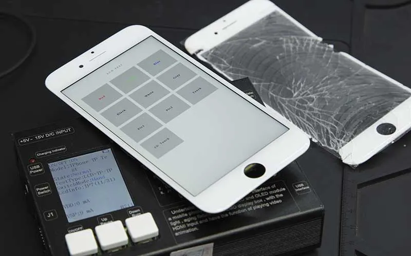 Финанльное тестирование готового экрана