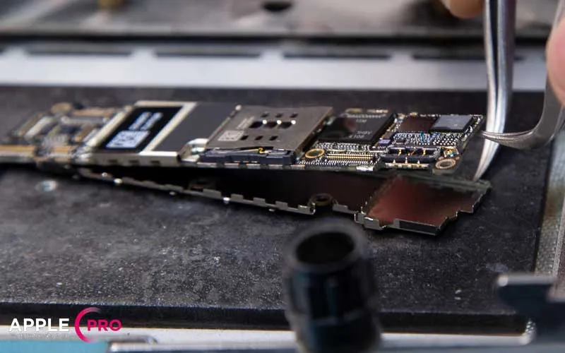 Демонтаж микросхемы и зачистка контактной площадки – фото 2