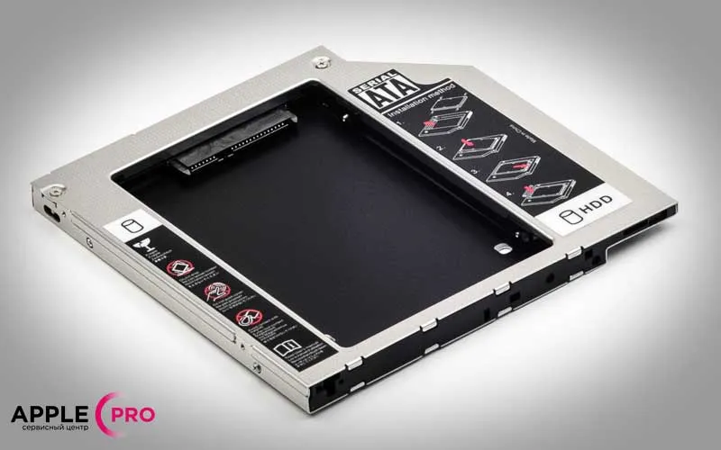 Optibay на MacBook