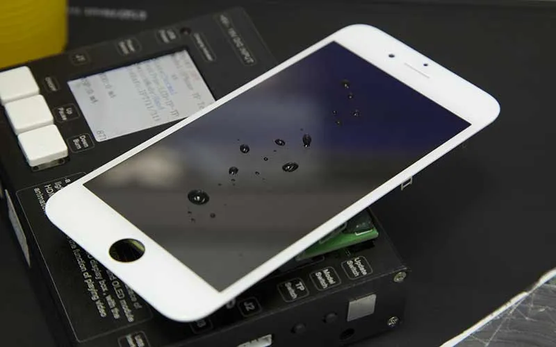 Проверка олеофобного покрытия