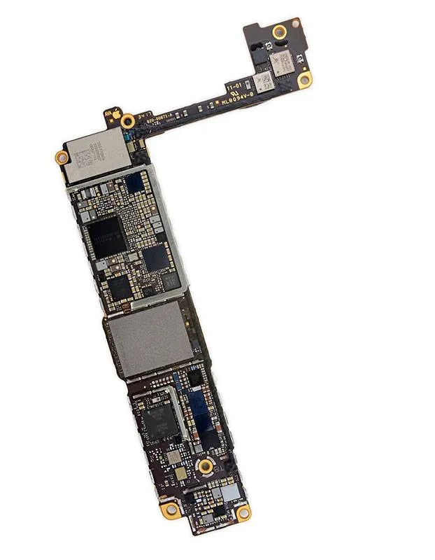 ремонт платы айфона 8