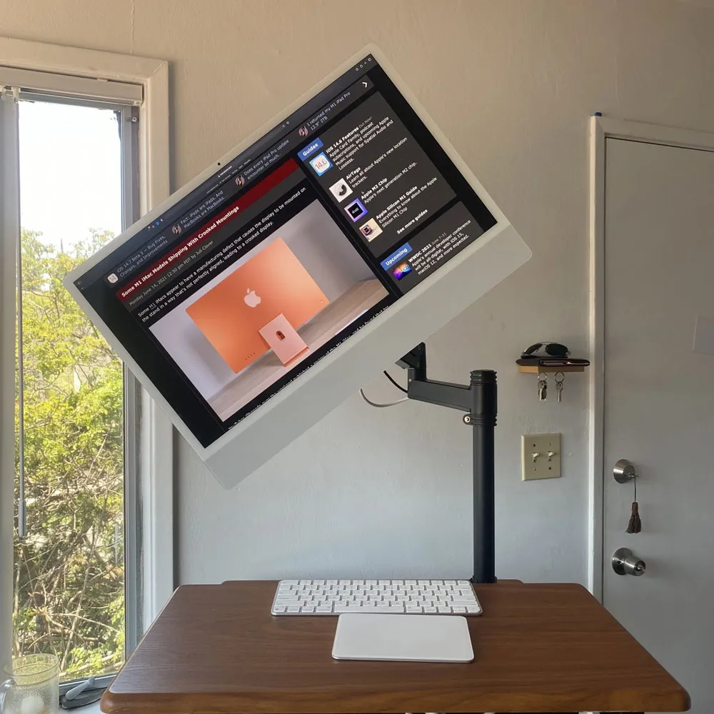 iMac 2021 кривой
