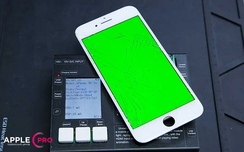 диагностика разбитого экрана iPhone - фото 3