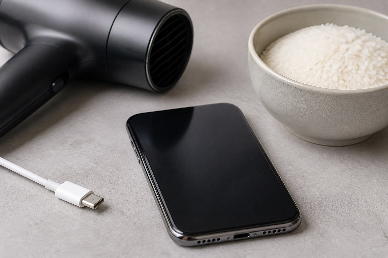 Опасные способы сушки iPhone после воды