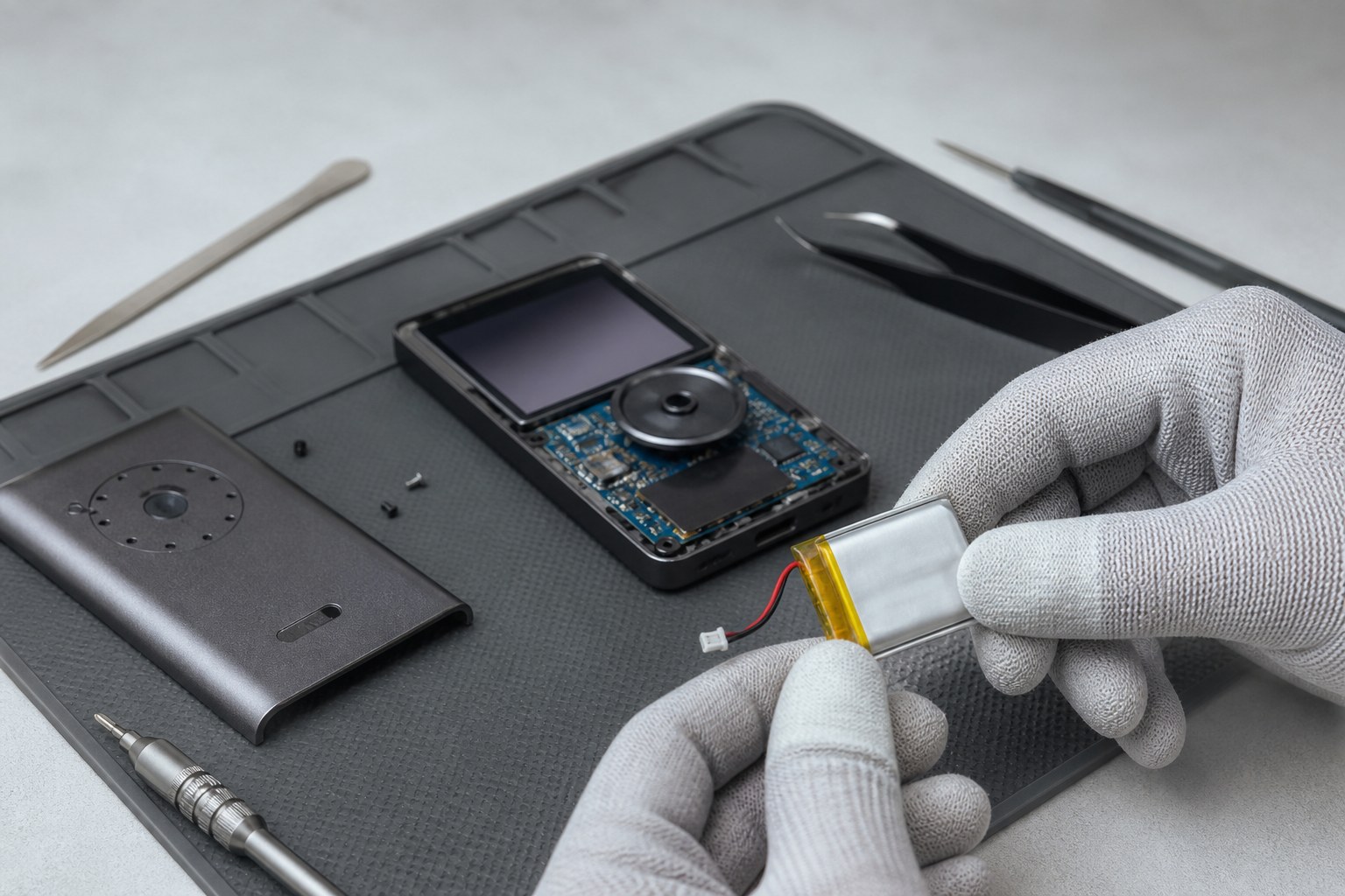 Проверка аккумулятора iPod перед заменой