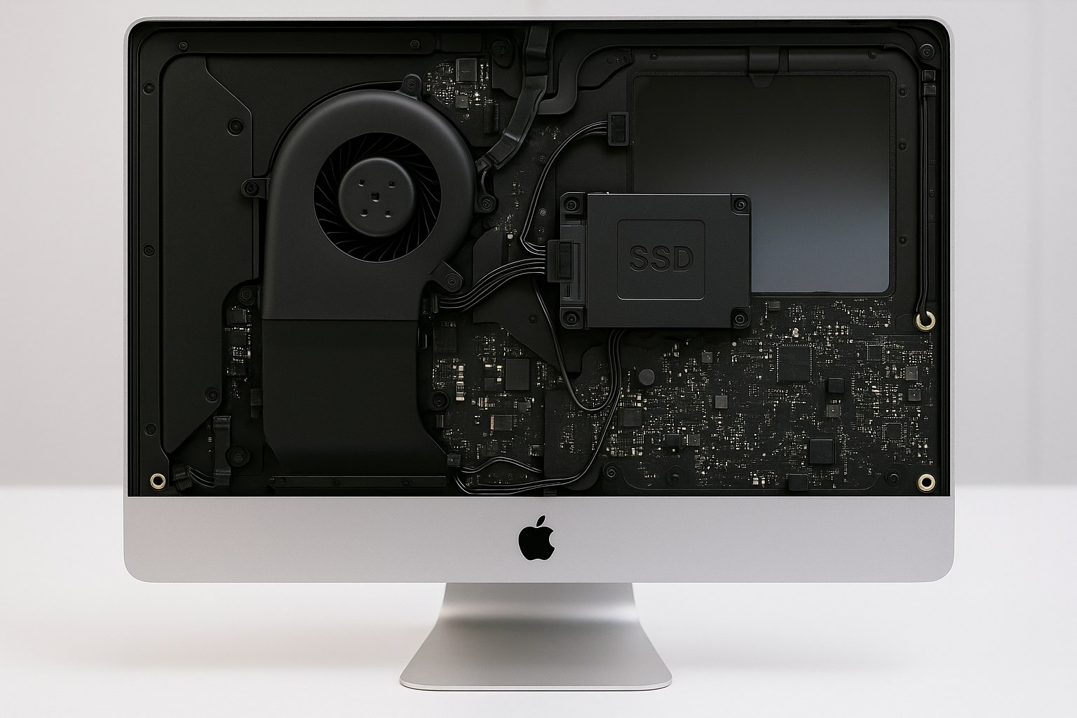 Установка SSD в старый iMac