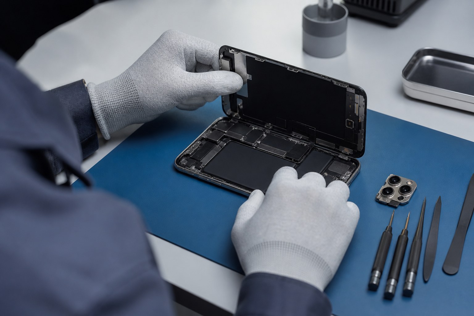 Диагностика камеры iPhone в сервисе