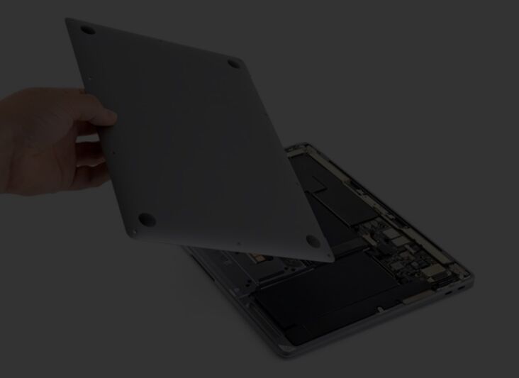 Замена батареи для MacBook Air M1 / A2337